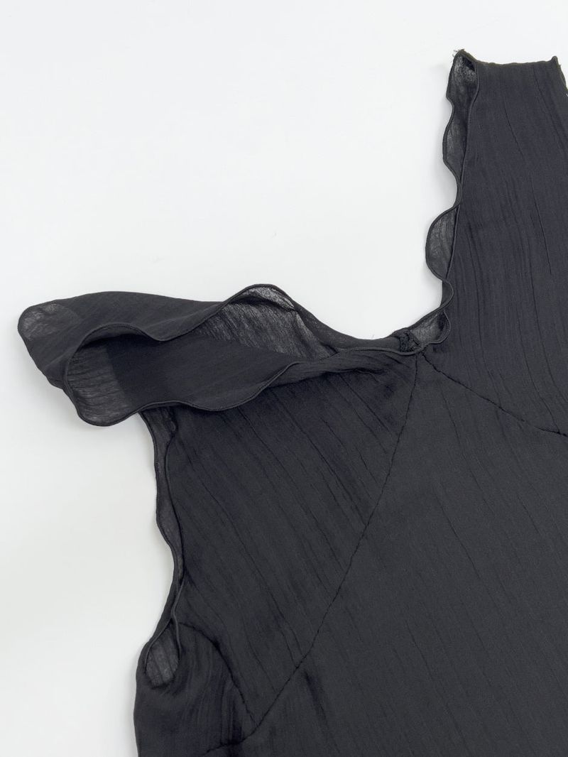 [Scarf SET] Bambi Layered See-through Mini One Piece