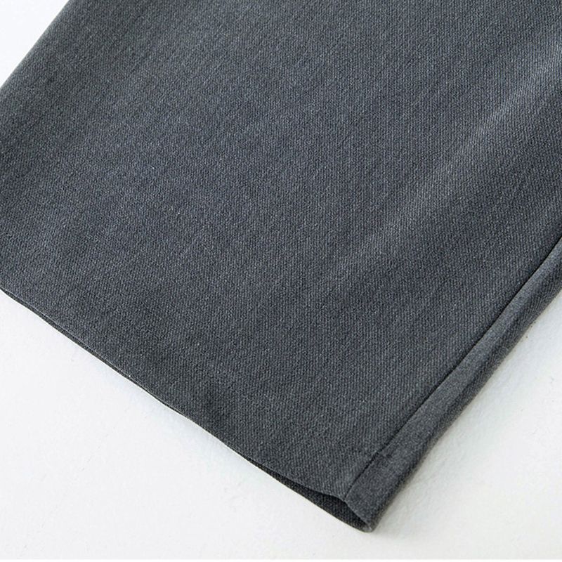 WIDE TR BANDING SLACKS [BLACK]