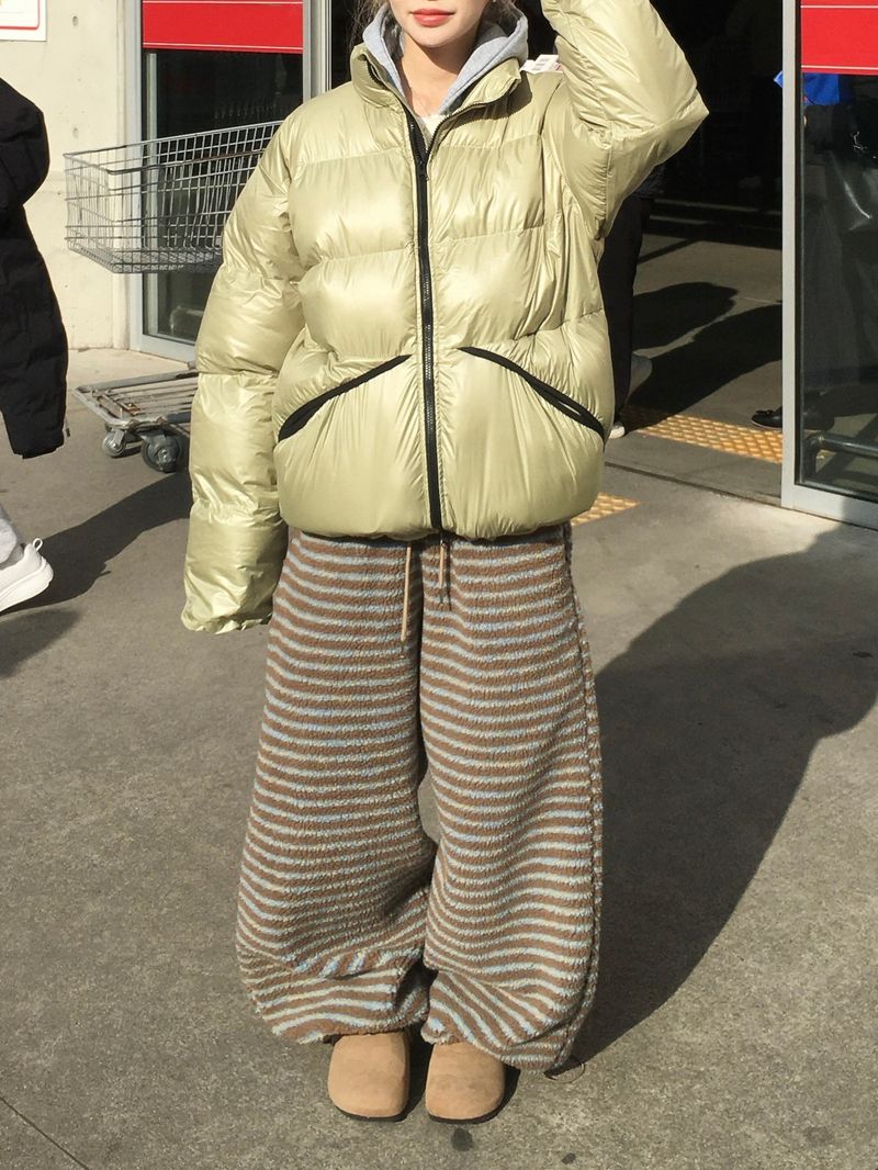 Momongdeu Pogle Stripe Pants (2c)