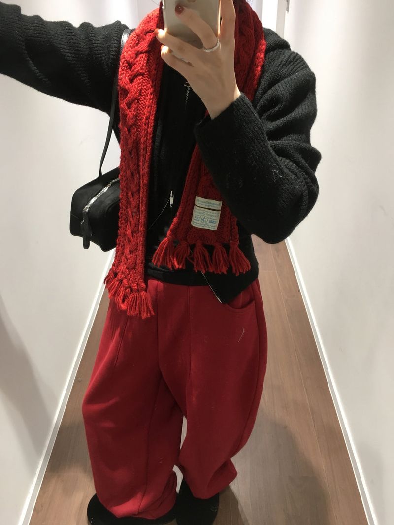 Knit Hoodie Zip-Up (3color)