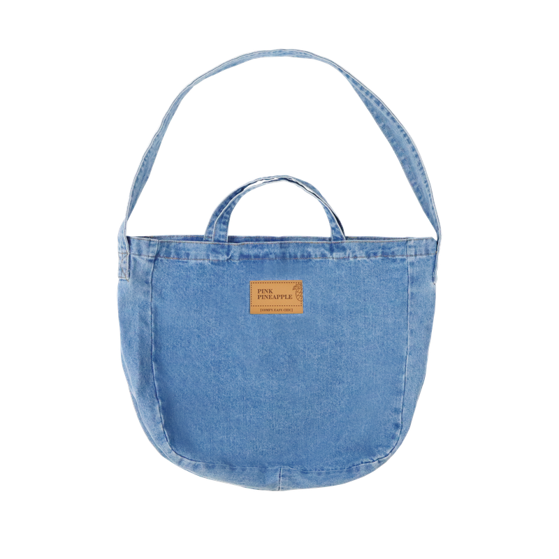 DENIM SHOULDER SACK