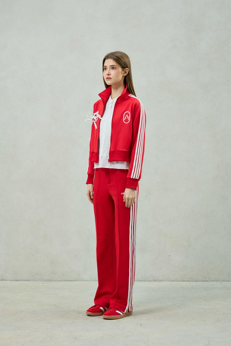 JOEL JERSEY TRACK PANTS / RED