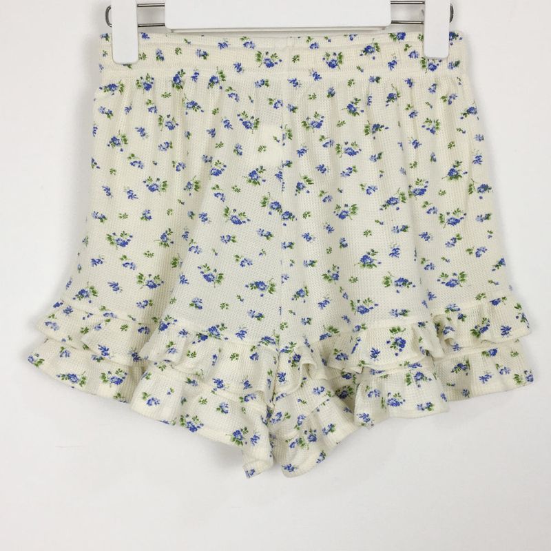 Floral Frill Shorts (2color)
