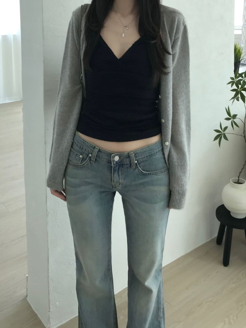Reed Mohair Cardigan (2 colors)