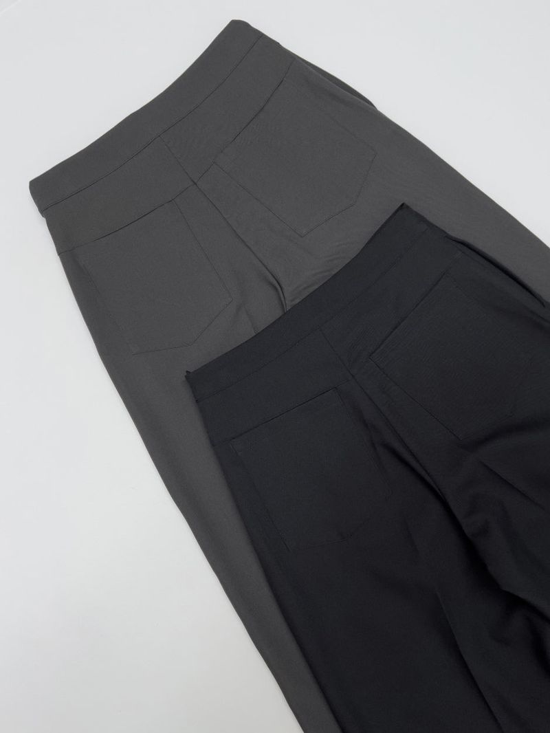 Scone Unbalanced Wrap Wide Slacks