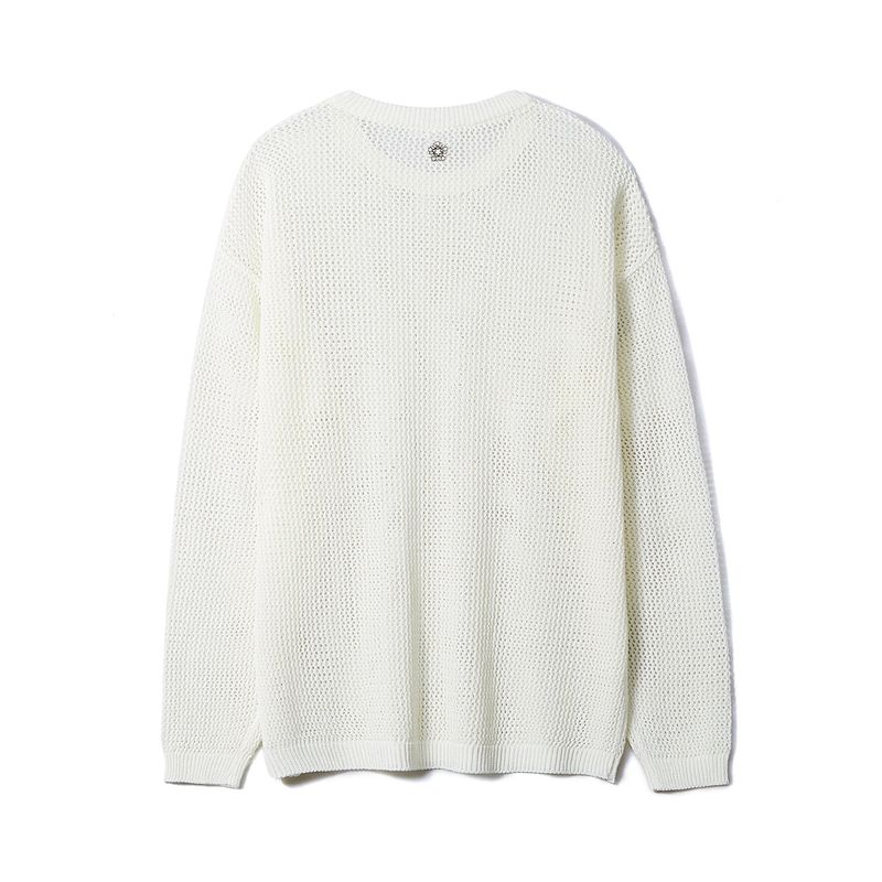 [24SS LSD COLLECTION] MUGUNG Crochet Knit Pullover_Ivory