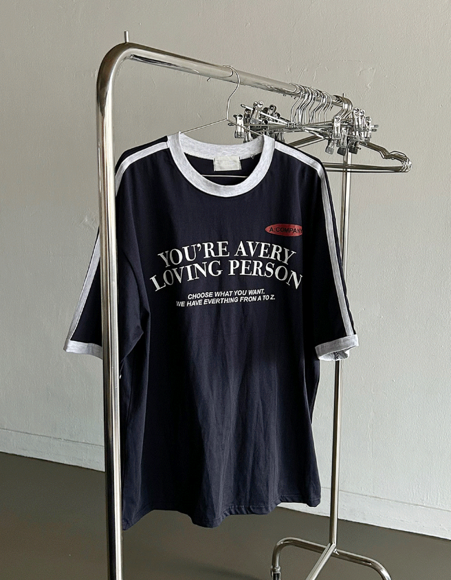 Loving Track Short Sleeve Tee