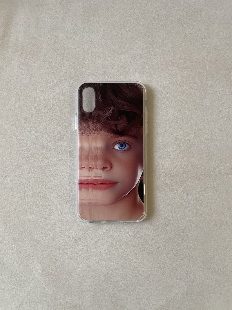 Freckle Boy Phone Case magsafe