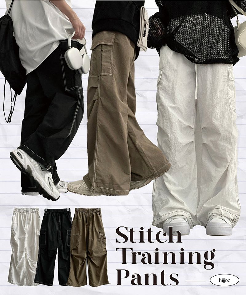 Aubu Bas Rock Nylon Stylish Cargo Pants