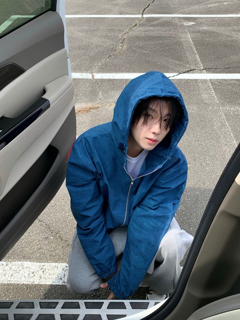Pinch Side Snap Sweat Pants 6C