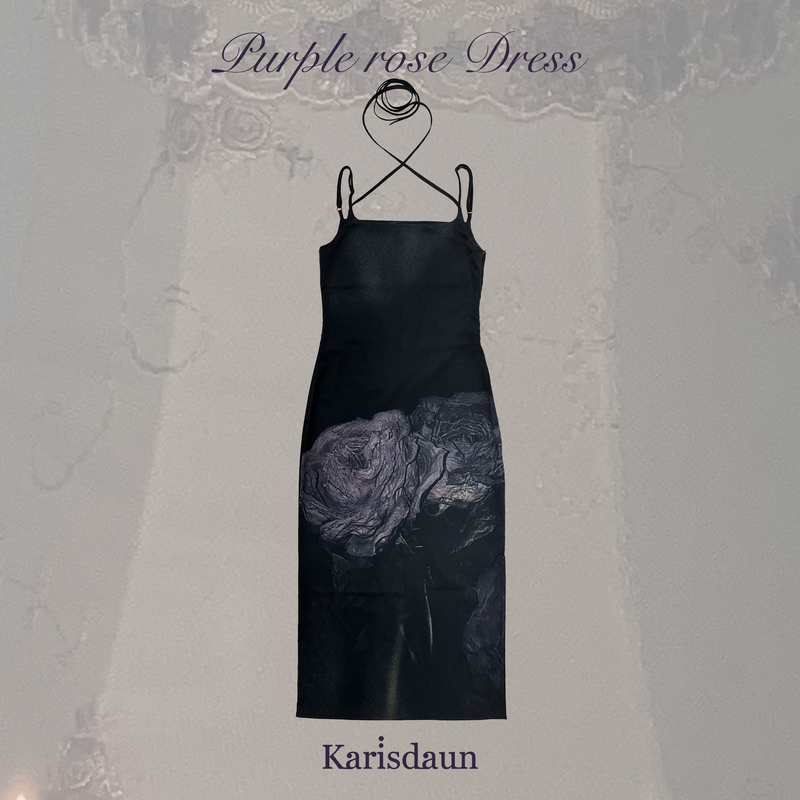 KARISDAUN(カリスダウン)の「パープルローズドレス(ワンピース/ドレス)」