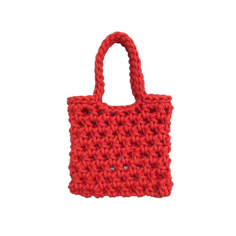 empty room(エンプティールーム)の「fruit net bag mini (apple)(Bags)」