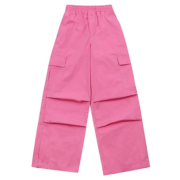 ANDTHEOTHER(アンドジアザー)の「PINK OVERSIZE STRING CARGO PANTS(Pants)」