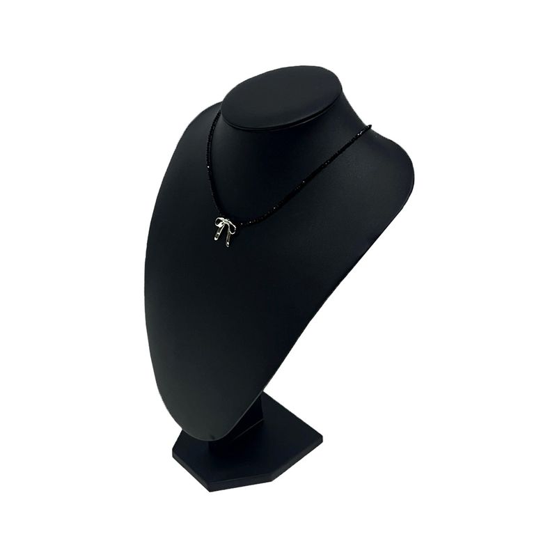 [Celeb pick] Ribbon pendant beads Necklace