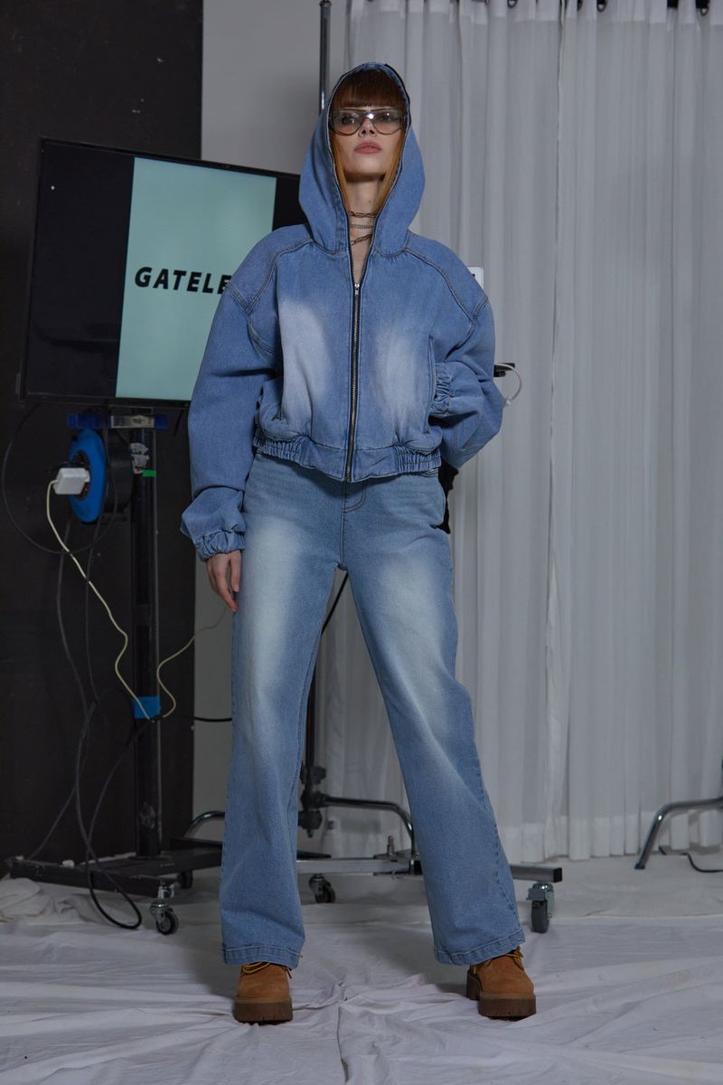 ZIPPER HOOD JACKET