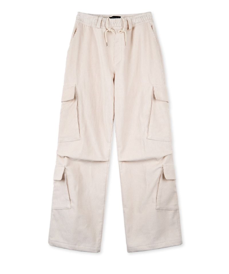 Blue sunflower(ブルーサンフラワー)の「Bluesf Corduroy Cargo Pants - Cream(Pants)」