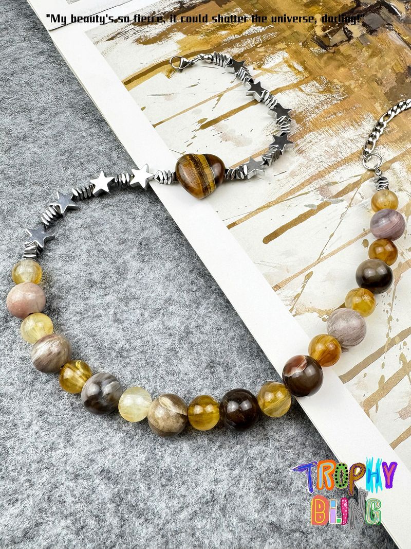 Half Star Necklace