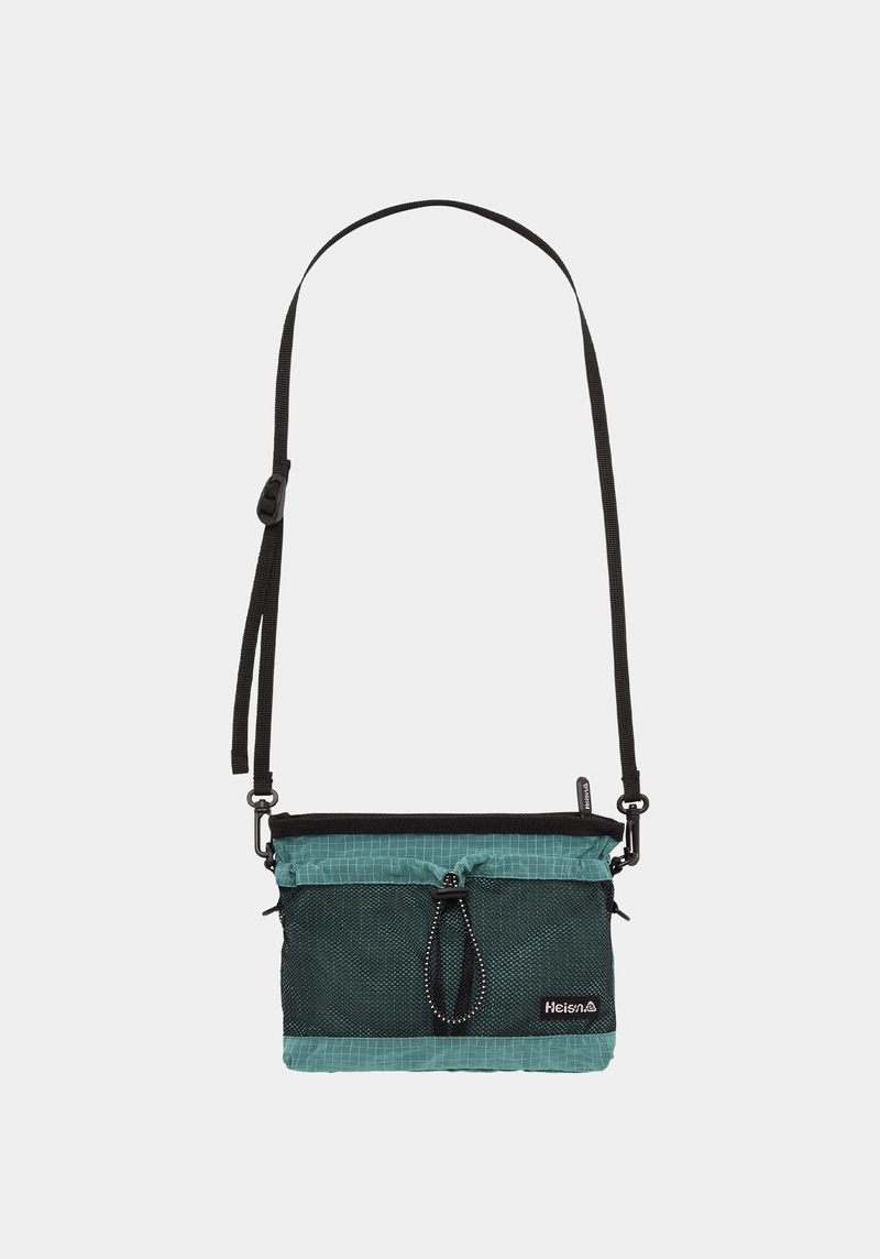 Heisan（ハイサン）の「Mesh Pocket Sacoche Nylon Emelard（Bags）」