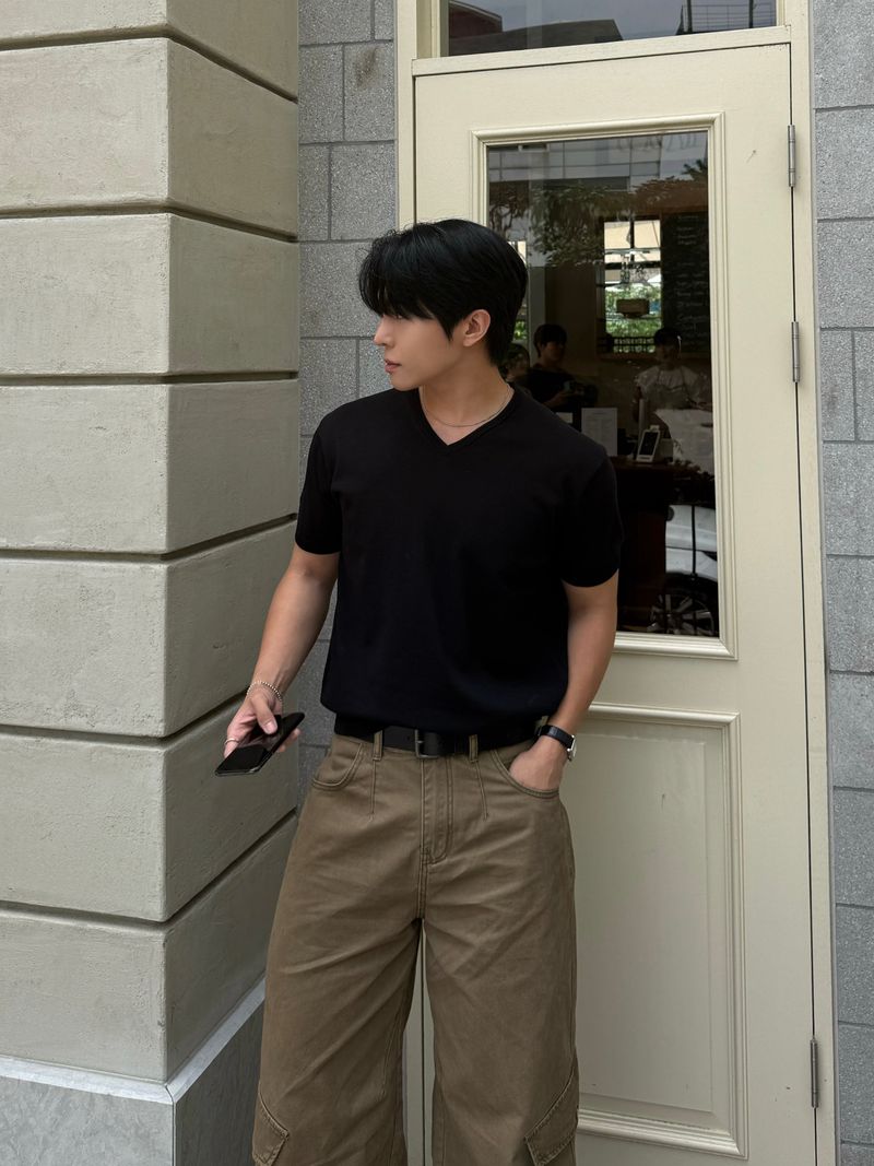 Onew vintage washing cargo pants