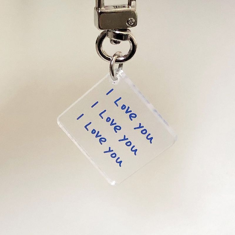 bora and(ボラアンド)の「I Love you key ring(Toys/Key Holders)」
