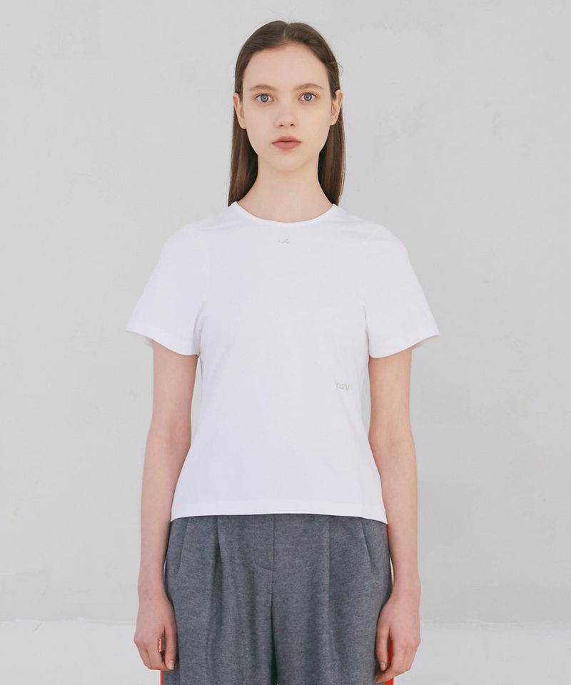 Poev Arched T-Shirt - White