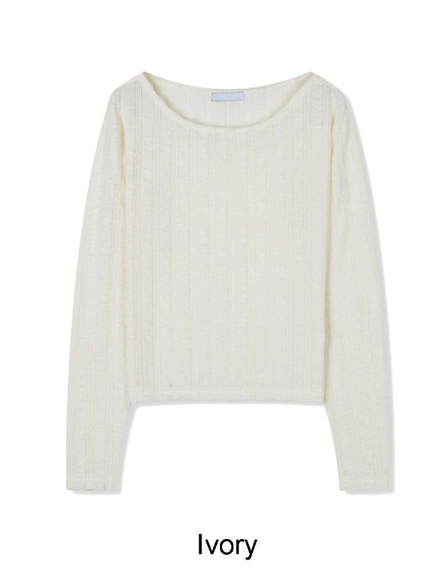 Ranuel Hairy Knit Long Sleeve