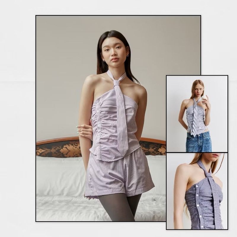 Gigal Official（ギガル オフィシャル）の「 GIGAL ネクタイトップ（トップス）」