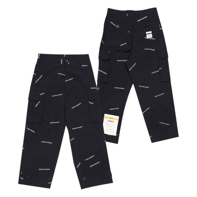 STIGMA（スティグマ）の「VATOS EMBROIDERY WIDE PARACHUTE PANTS BLACK（Pants）」