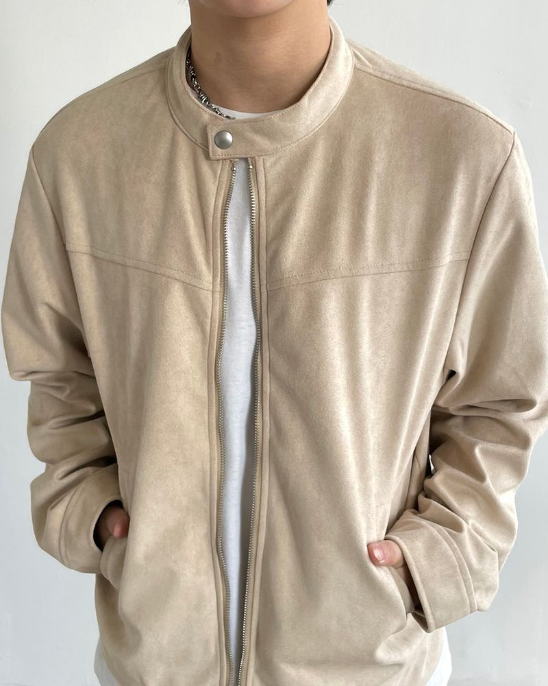 Nova Suede Snap Jacket