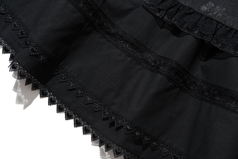 Apron-Pyeseul Skirt (Black)