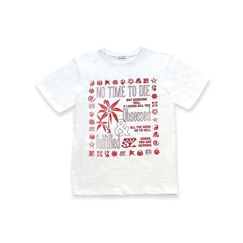VISUAL COLLECTOR（ビジュアルコレクター）の「no time to die oversize [white]（Tops）」