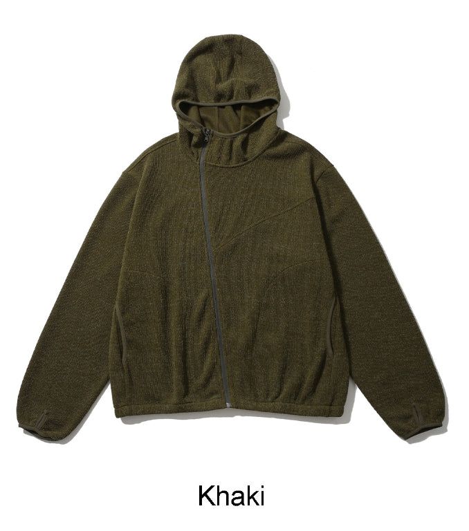 Louis Knit Hooded Zip-Up
