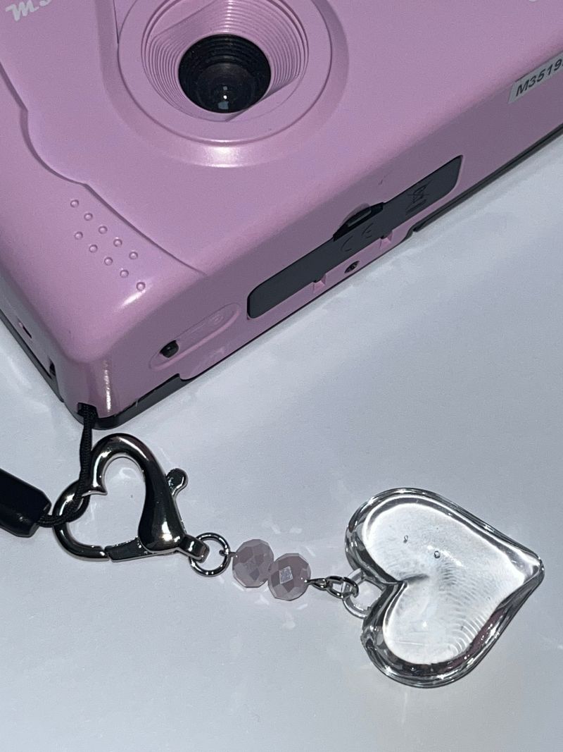 MADE white love keyring