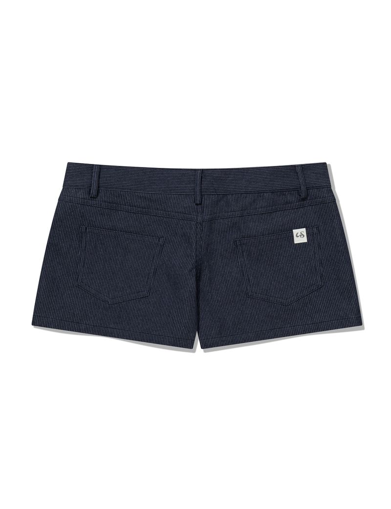 STITCH POINT SHORTS(NAVY)