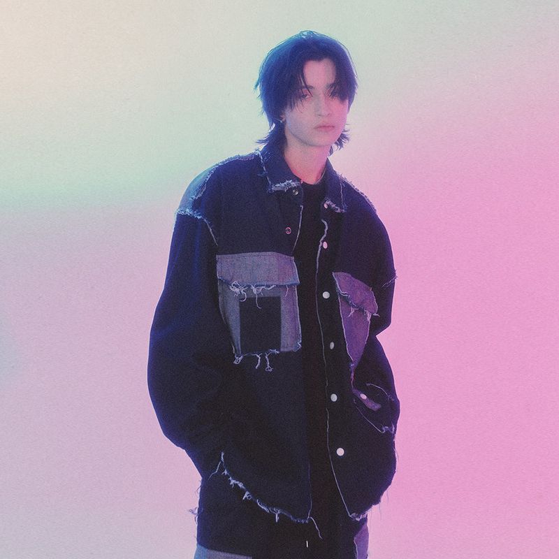 grunge denim shirt_blue