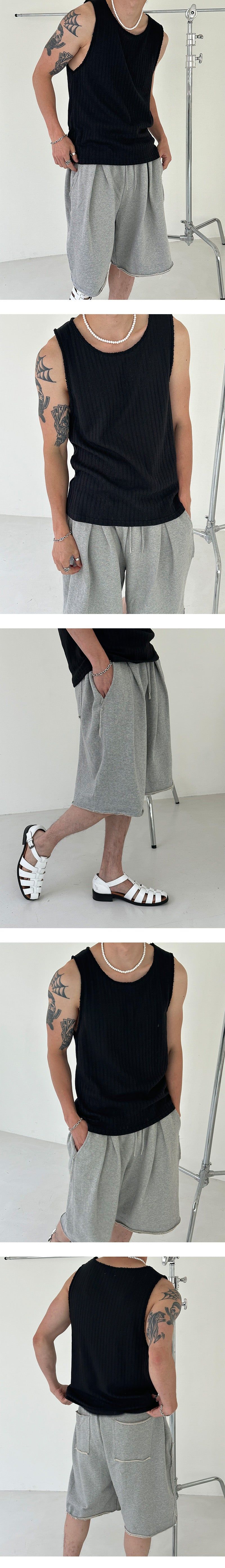 [S/S] Cutting golgi sleeveless (2color)