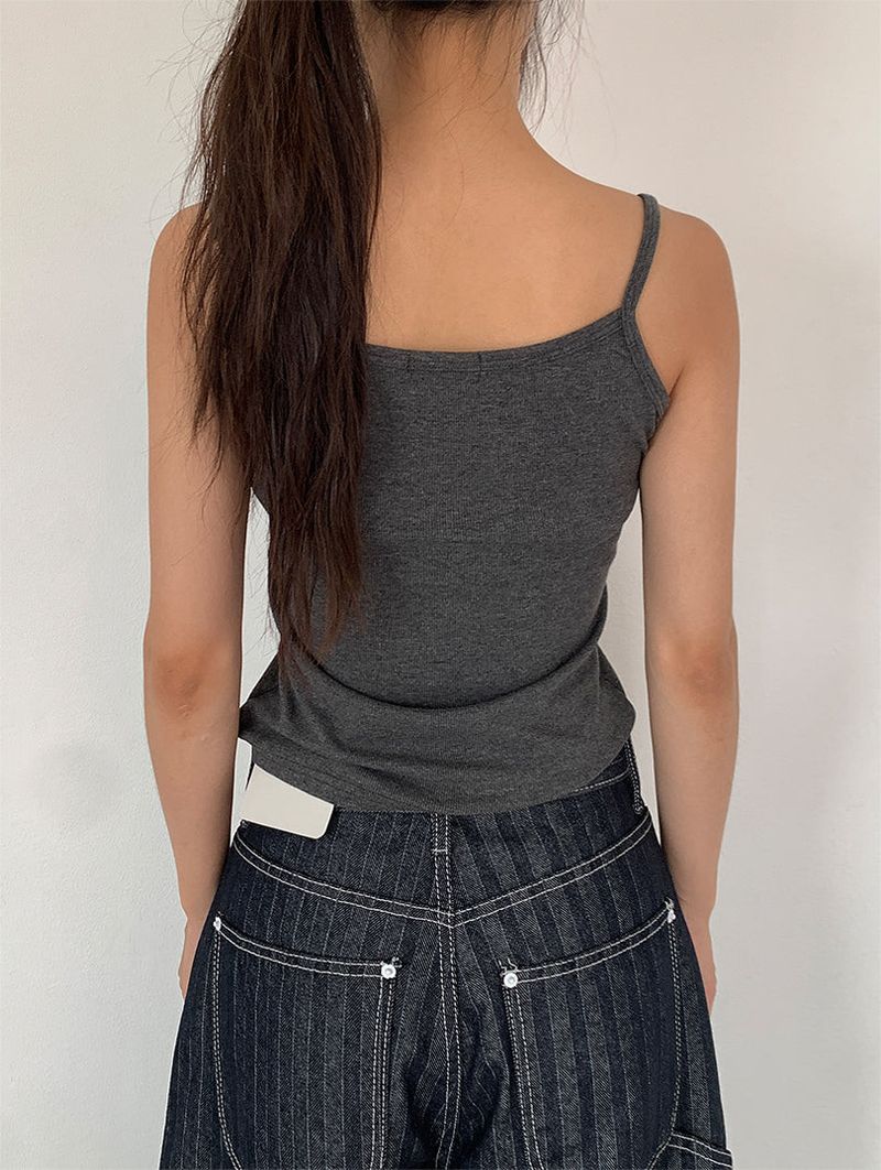 BUTTON FIT SLEEVELESS (6C)