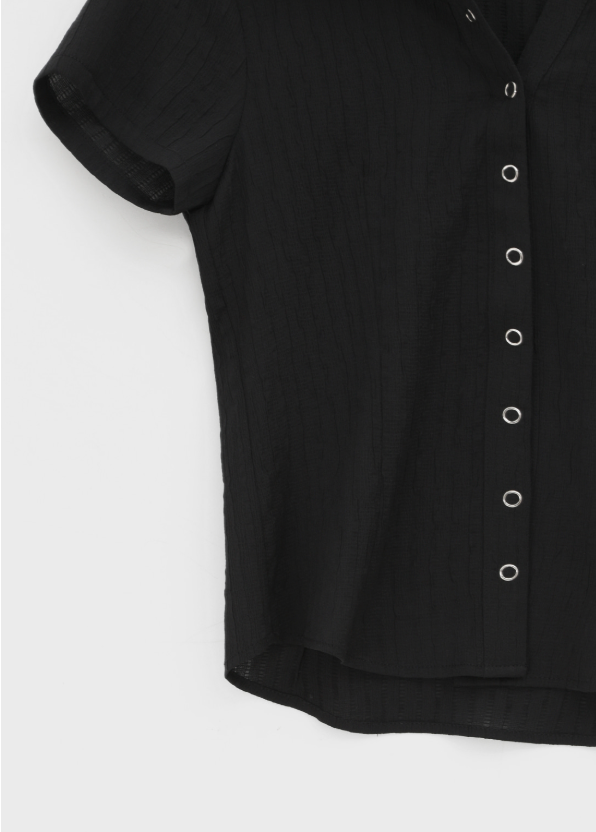 [MADE] Elsop Burton Pleats Blouse (Short-Sleeved ver.)