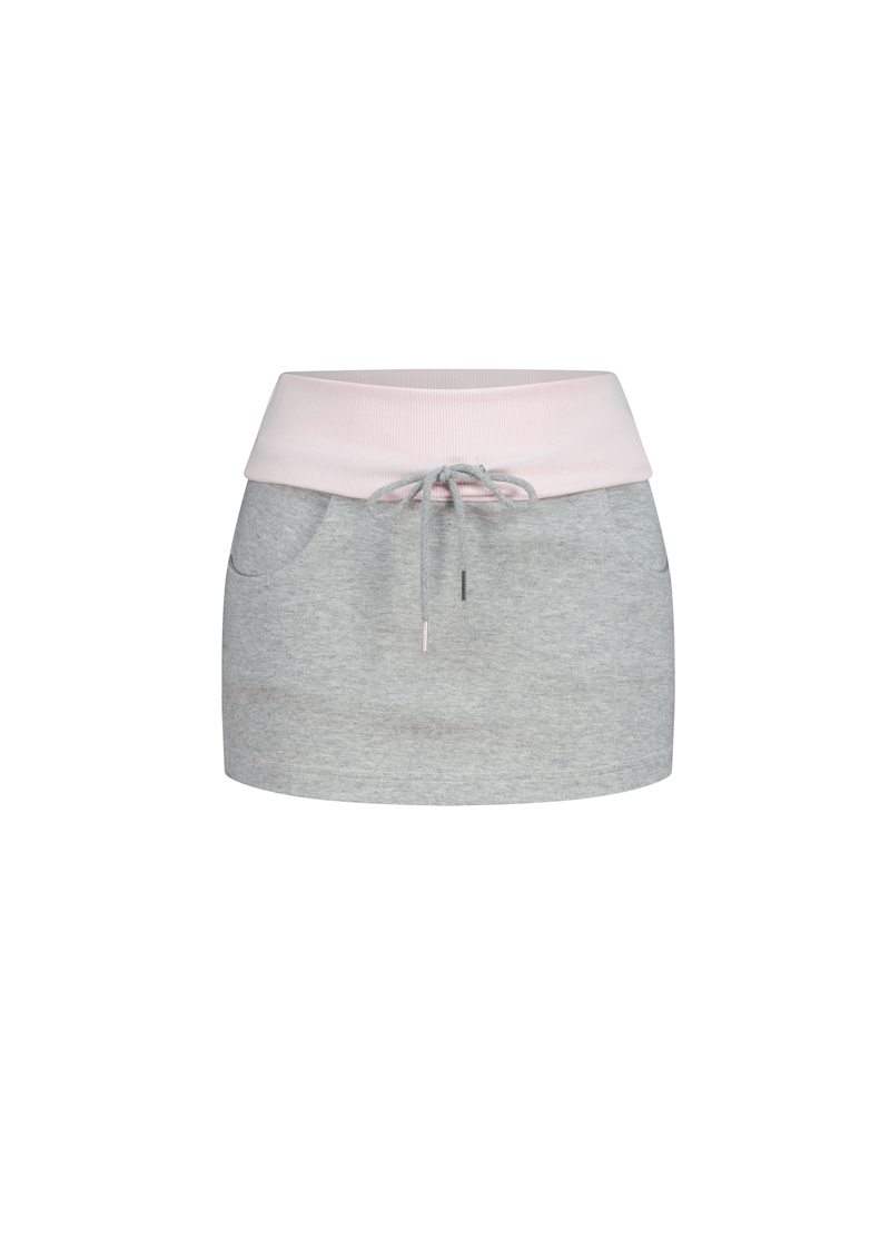BEBE TRAINING MINI SKIRT [GREY]