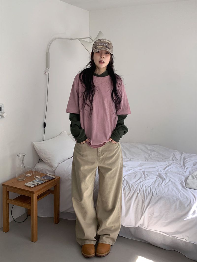 CUSTOM WIDE PANTS (3C)