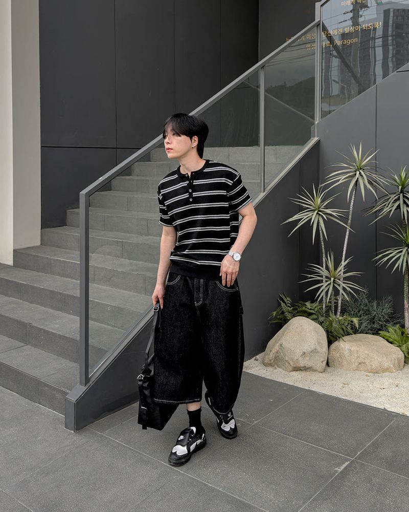 Kyle Selvedge Bermuda Denim Pants
