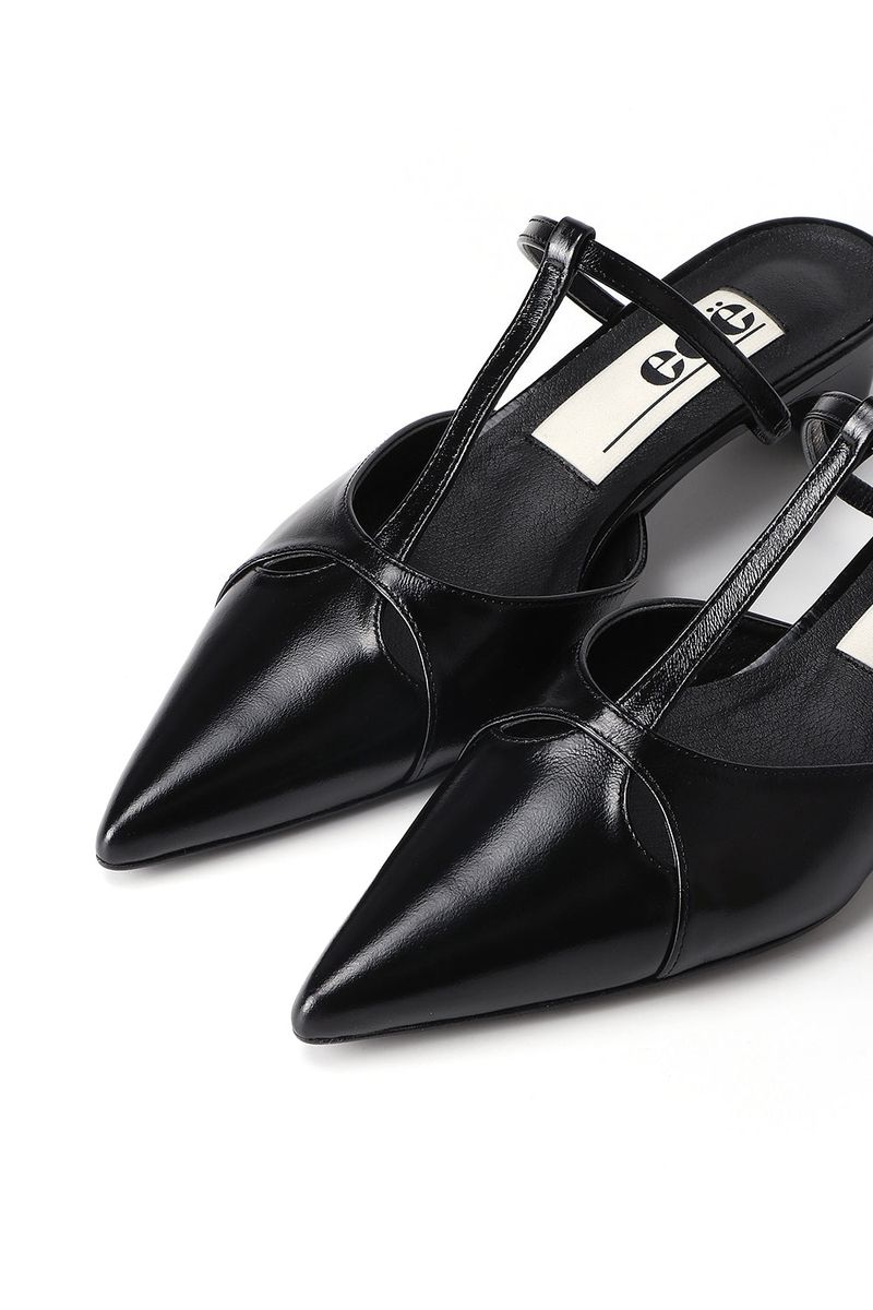 LIZ CUT-OUT STILETTO HEEL_3COLORS