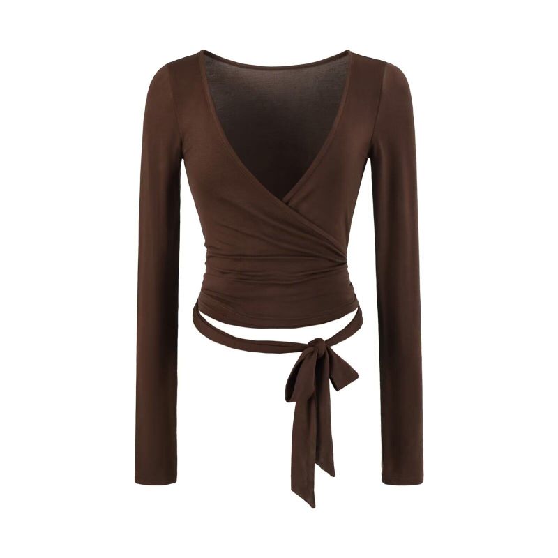 Lavi V Neck Wrap Top