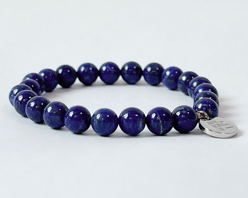GEM STONE LAPIS LAZULI BRACELET