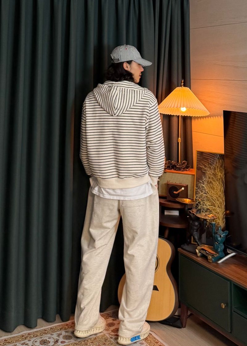 Superior Pin-Tuck Sweatpants