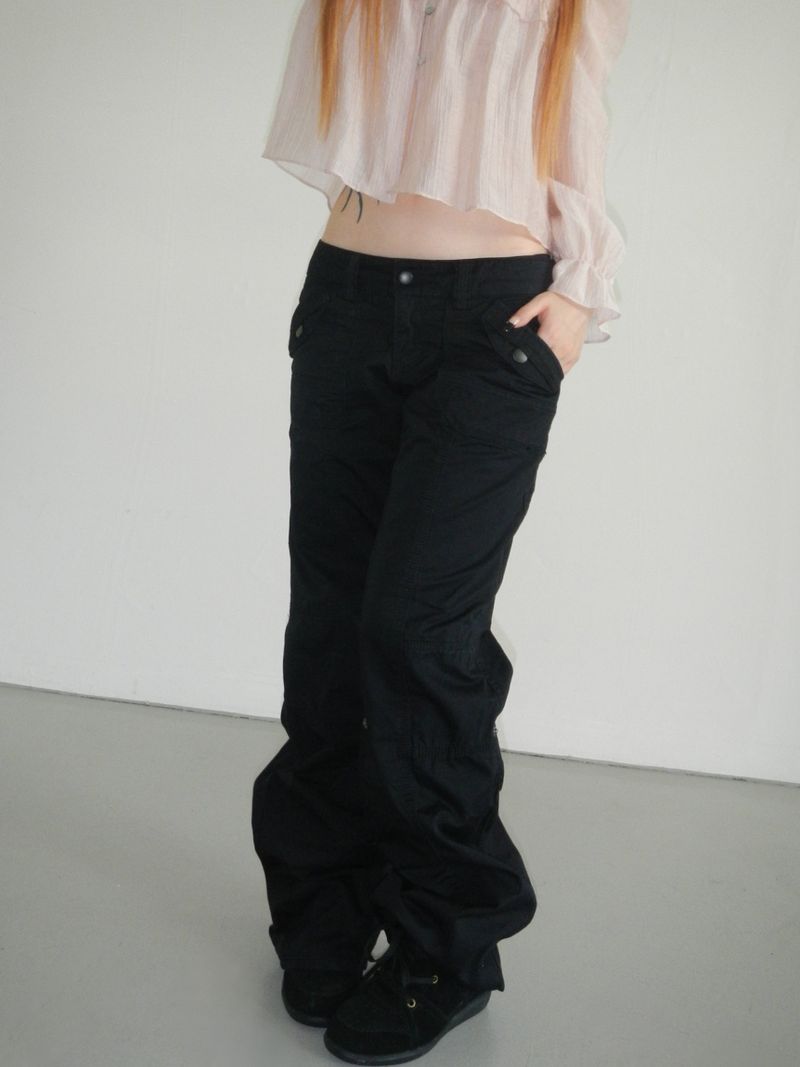 crispy 81 straight pants(2 color)