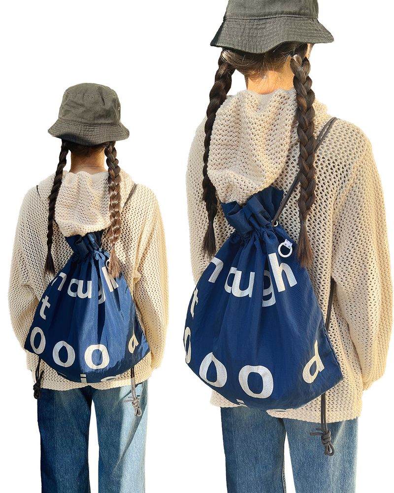 000 Design Gym Sack / Navy