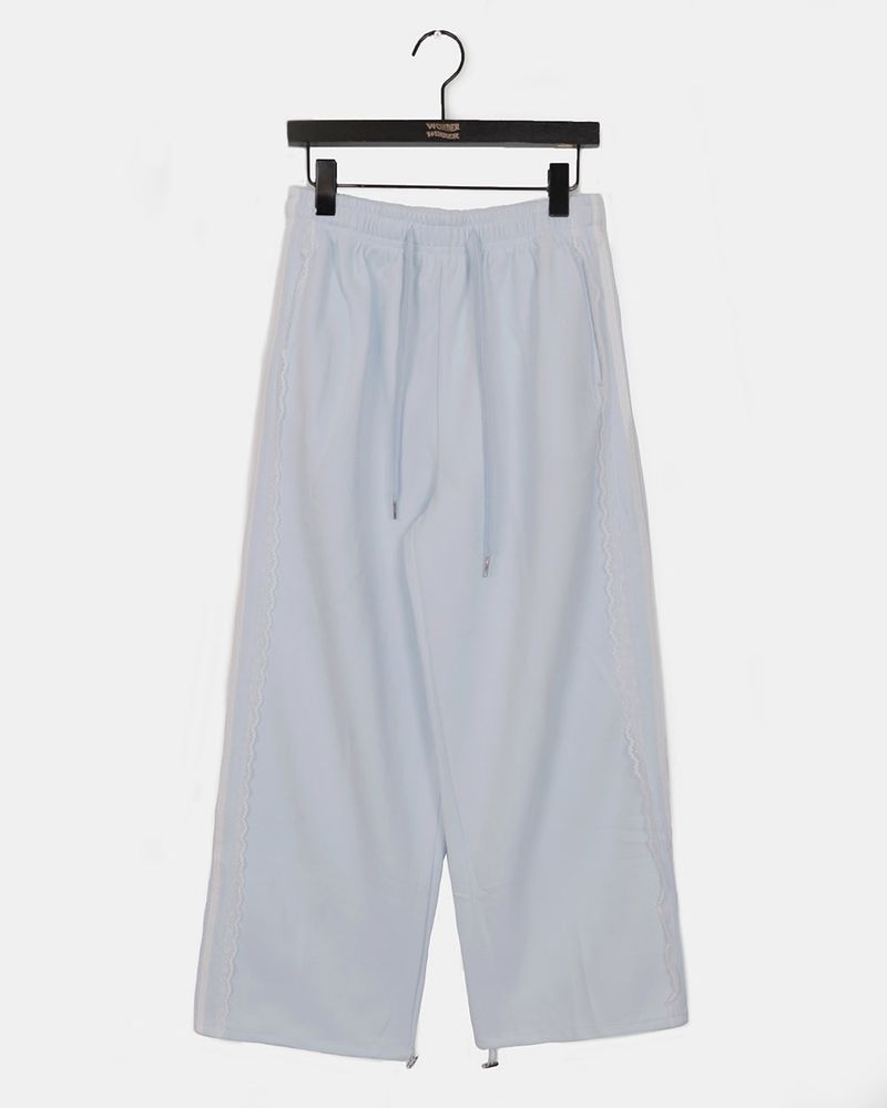 Jaya Lace Track Wide two-way Pants