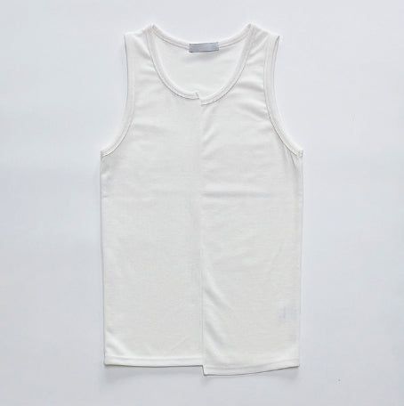 Prow Unbalanced Cutting Sleeveless