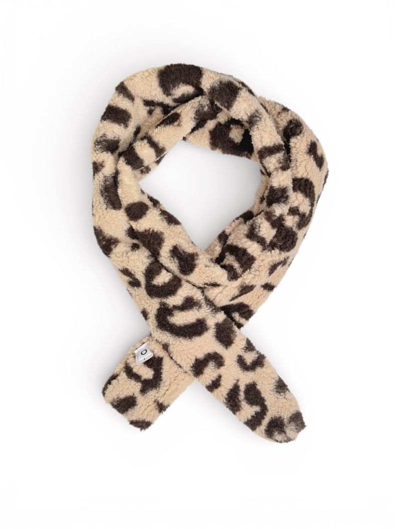 O Logo Safari Muffler / Mocha Brown